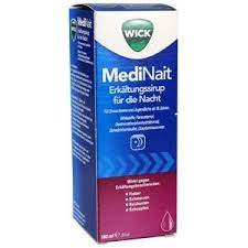Wick Medinait Cold Syrup For The Night 180 Ml Analgetics Pain Classical Medicine