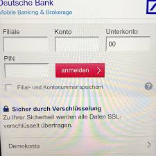 Convince yourself and test deutsche bank mobile now without an account at deutsche bank in demo mode. Was Bedeutet Unterkonto Bei Der Deutschen Bank Onlinebanking Computer Internet Online