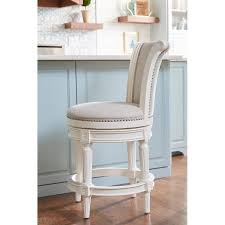Belham living winston tufted swivel counter stool brown. Charlton Home Phil Swivel 25 Counter Stool Wayfair Bar Stools White Counter Stools Counter Height Bar Stools