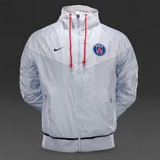 Entdecken sie die aktuelle khujo frühling/sommer 2021 kollektion bei mybestbrands. Nike Paris Saint Germain Authentic Windrunner Jacke Fussballbekleidung Replika Weiss Grau Navy