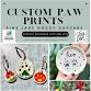 Keepsake Pet Paw-Prints at Pine Lake Doggy Daycare