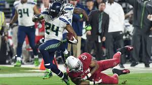 Seattle seahawks running back marshawn lynch appeared on evine, an online shopping channel, to hawk skittles, the candy he is famous for loving. Marshawn Lynch Scores On Longest Run Of His Career Against Cardinals Sporting News