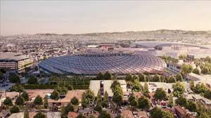 The clippers plan to break ground on. L A Clippers Unveil Plans For New Arena And Entertainment Center In Inglewood Nba Com Australia The Official Site Of The Nba