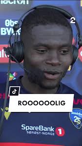 Gilbert Koomson er tilbake og var meget fornøyd etter 4-1-seieren mot Odd💯  #koomson #eliteserien #sandefjord