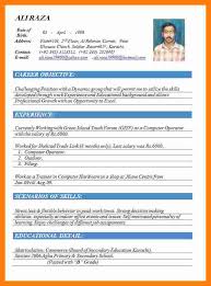 Free microsoft word resume templates are available to download. Resume Format In Word For It