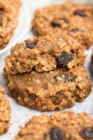 Healthy Banana Oatmeal Raisin Cookies Sweet Chewy Only 92 Calories And They Re So Easy To Oatmeal Raisin Cookies Healthy Baking Banana Cookie Recipe