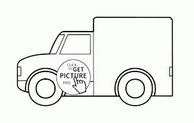 Van Car Coloring Page For Toddlers Transportation Coloring Pages Printables Free Wuppsy Com Cars Coloring Pages Tractor Coloring Pages Coloring Pages