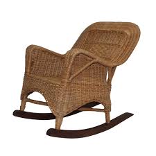 Victorian Child Size Wicker Rocking Chair American 19th Century Rocking Chair Wicker Rocking Chair Chair