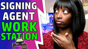 Notary Loan Signing Agent Work Station