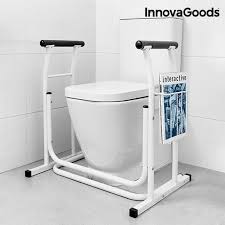 Salle de bain personne agée. Support Securite Toilette Personne Agee Accoudoir Support Cadre Toilette Soutient Wc Salle Bain Water Hightechome Cdiscount Maison
