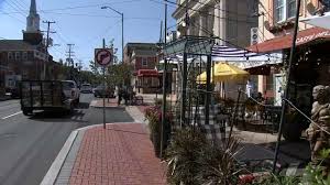 Here's the quick answer if you drive this relatively short distance without making any stops. Newark Delaware Plans To Keep Al Fresco Dining Along Main Street Through The Fall 6abc Philadelphia