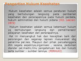 Maybe you would like to learn more about one of these? Hukum Kesehatan Ppt Download