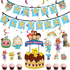 See more ideas about 1st boy birthday, 1st birthday party themes, baby boy 1st birthday party. 24pcs Pack Cocomelon Theme Cupcake Toppers Cake Flag Kids Happy Birthday Party Supplies Baby Shower Birthday Cake Decorations Cake Decorating Supplies Aliexpress