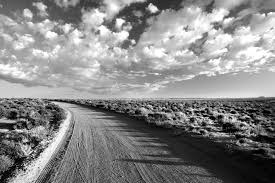 Black And White Background Landscape Arid Barren Black And White Clouds Desert Dirt Road Landscape Outdoors Road S Black And White Landscape Black And White Photography White Photography