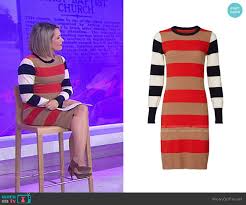 Nordstrom is the top destination to shop boots for women. Wornontv Dylan S Striped Knit Dress On Today Dylan Dreyer Clothes And Wardrobe From Tv
