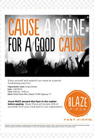 Maybe you would like to learn more about one of these? Blaze Pizza Fundraising Take Out Restaurant Png 800x1200px Pizza Advertising Brand Donation Flyer Download Free