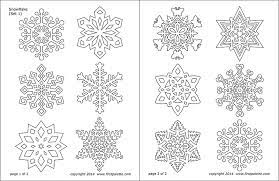 Disney frozen anna elsa coloring pages. Snowflake Coloring Pages Free Printable Templates Coloring Pages Firstpalette Com