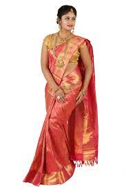 1 Gram Rose Wedding Silk Saree Kss78644 Wedding Silk Sarees Indian Bridal Couture Indian Bridal Outfits Wedding Silk Saree