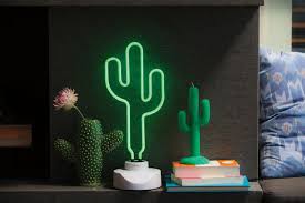 Neon Cactus Lamps Neon Cactus