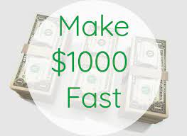 You can make 100 dollars fast by submitting a unique and interesting piece of article to listverse. How To Make 1000 Dollars Fast With These 23 Clever Ideas