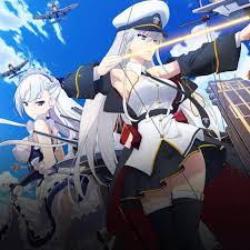 Download Azur Lane Enterprise and Belfast Prepare For Battle Wallpaper |  Wallpapers.com