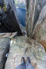 The rock is over 3,280 feet (1,000 metres) high and offers a. The Kjerag Hike Norway In Pursuit Of Kjeragbolten The Whole World Is A Playground
