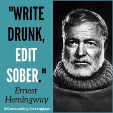 how do you write a drunk character speaking?