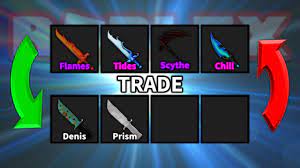 Made without bias, by the top clans in mm2, for you all. Trading A Denis Knife For 8 Godly Knives Roblox Murder Mystery 2 Youtube