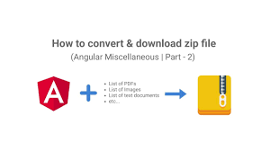 High compression ratio in new 7z format with lzma compression. How To Convert Download Zip File Angular Miscellaneous Part 2 Youtube