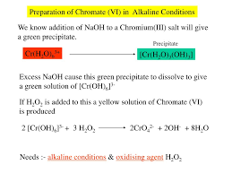 Now this will only work if you manage to get chromium(iii) into solution. Ppt Variable Oxidation States Powerpoint Presentation Free Download Id 3450341