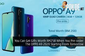 We'll update as additional details or deals are announced. You Can Get Gifts Worth Rm258 When You Pre Order The Oppo A9 2020 Starting From Tomorrow Pokde Net Samsung A 7 Tomorrow Samsung Galaxy Phone