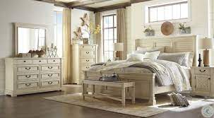 This piece may have many different choices for your home and may be shown differently in our showroom than as pictured on website, price will vary depending on options chosen. Bolanburg White Louvered Panel Bedroom Set From Ashley Coleman Furniture