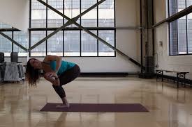 Yoga Pose Of The Week Chair Pose With Twist Chair Pose Twist Yoga Poses Chair Pose