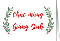 Christmas is a religious tradition and a commercial and cultural event celebrated worldwide. Vietnamese Christmas Cards From Greeting Card Universe