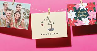 Tissue paper christmas tree card. Hey How About We Just Let Christmas Cards Die