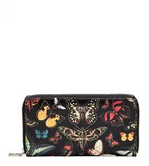 The Large Butterfly Leather Zip Round Purse Osprey London Round Purse Purses Purse For Teens