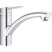 Qd wasserhahn küche ausziehbar mischbatterien kueche küchenarmatur armatur weitere auswahlmöglichkeiten. Grohe Swift Einhand Kuchenarmatur Dn 15 Niedrig M Schwenkbereich Chrom Kaufen Bei Obi