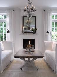 A huge glass window and indoor plants are the best things to do the work. Monochromatic Living Room French Living Room