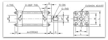 standard pneumatic cylinders pneumatic cylinders iso