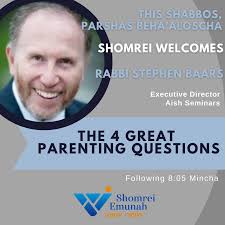 Shabbos Parshas Beha'aloscha June 22, 2024 /16 Sivan 5784