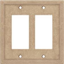 2 Gang Sienna Wall Plate Somerset Collection Plates On Wall Stone Wall