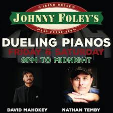 davidmahokey will be joining me from SoCal all weekend long! Come party  with us @johnnyfoleysirishhouse 🎹 🎹 #music #entertainment #livemusic  #liveshow #allrequest #duelingpianos #singer #top40 #piano #sanfrancisco  #bayarea #nightlife #bar ...