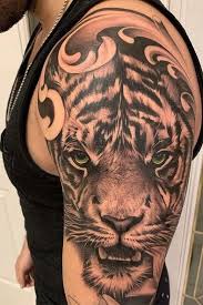Tiger Tattoo On Shoulder Tatoo Animais Tatuagens