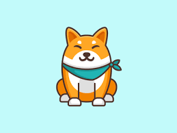 Shiba Inu Dog Opt 3 Anime Puppy Shiba Inu Dog Cute Animal Illustration