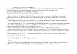 Vouchere de vacanta, cele vechi, tiparite, se pot folosi la unitati autorizate de cazare, agentii de turism sau alte societati autorizate de minister. Https Www Edu Ro Sites Default Files Fi C8 99iere Legislatie 2020 Omec 4635 Pdf