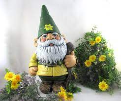 Pin By Dawn Robinette On Kabouters Gnomes Ceramic Gnome Gnome Painting Ideas