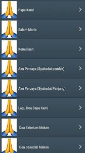 Aku berdoa supaya mereka sempurna menjadi satu agar dunia percaya (2 tim 2: Doa Doa Asas Kristian Katolik By Sweet Angel Studio Android Apps Appagg