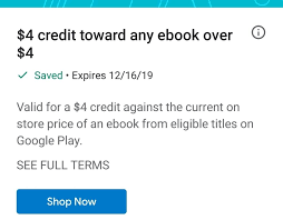 Check To See If You Have 4 Off 4 01 Ebooks From Google Play Dansdeals Com