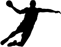 Flashscore.de bietet handball livescores für die olympischen spiele 2021 in tokio und mehr als 100 handball ligen und turniere. Handball Spiller Silhuett Klistremerke Tenstickers