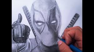 How to draw a deadpool smiley face what you'll need for the deadpool smiley face: Drawing Of Deadpool In Pencil Deadpool 2 Marvel Youtube